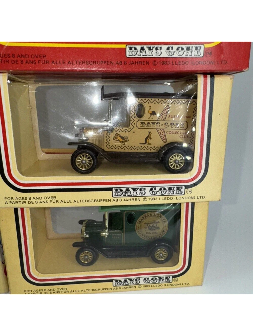 8 Lledo 1983 Days Gone Model Toy Cars Christmas Village Royal Mail Diecast 3